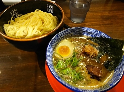 「節系つけ麺　（大盛り：サービス券）」@きまぐれ八兵衛 安曇野本店の写真