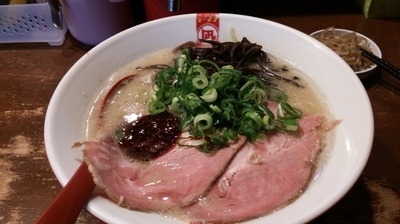 「豚王(太麺+辛味)」@ラーメン凪 豚王 大宮店の写真