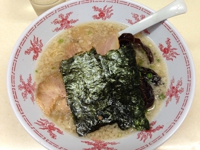 「博多ラーメン （600円）」@ラーメンえちご 本店の写真