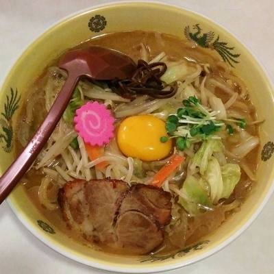 「大麓極太ラーメン 正油」@大麓ラーメン 麓郷舎よりの写真