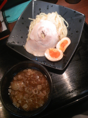 「正油つけ麺６８０円」@つけめん 油そば 道の写真