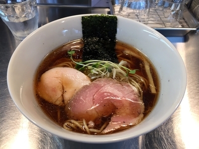 「鰹×鶏らー麺」@Bonito Soup Noodle RAIKの写真