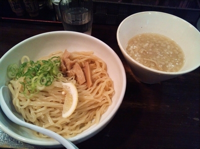 「濃厚鶏白湯つけそば（780円）」@濃厚鶏そば 麺屋武一 秋葉原店の写真