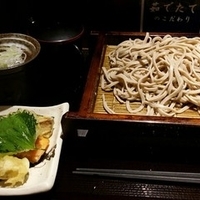 もりそば＋季節の天ぷら盛り合わせ　330＋250円