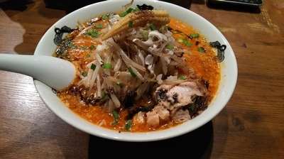 「もやしカラシビ味噌らー麺」@カラシビ味噌らー麺 鬼金棒の写真