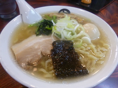 「朝ラー ＋ 半熟煮玉子」@伊藤商店の写真