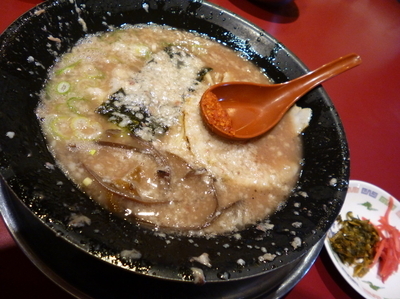 「とんこつ黒（こってり）」@火の国 文龍 総本店の写真