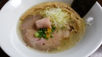 「虎徹そば、塩、手揉み麺」@麺や 虎徹の写真