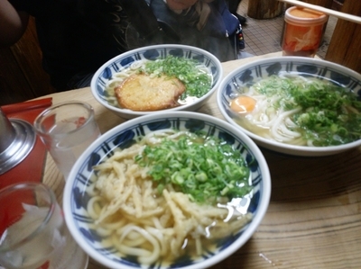 「ごぼう天うどん440円」@弥太郎うどんの写真