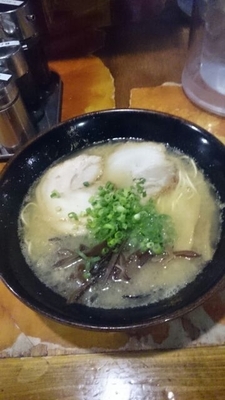 「伝承ラーメン・普通」@博多とんこつラーメン わ蔵 板橋本店の写真