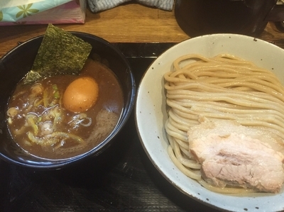 「つけ味玉そば(920円)」@市川ウズマサの写真