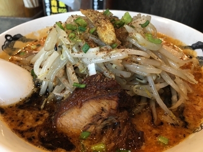 「からシビ味噌もやしラーメン」@カラシビ味噌らー麺 鬼金棒の写真
