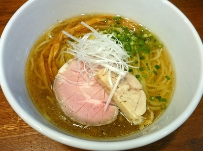 「【限定】ふわり塩 850円（塩そば800円＋50円券）」@麺や 蒼輝 AOIKAGAYAKIの写真