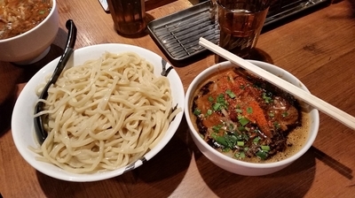 「カラシビつけ麺　特盛　マシマシ」@カラシビ味噌らー麺・つけ麺 神田本店の写真