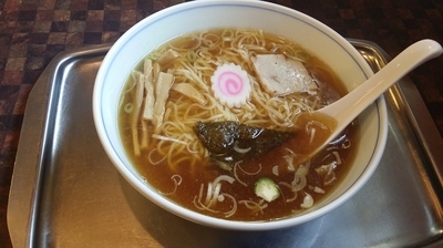 「中華そば小盛り 750円」@中華そば 大海軒 毛呂山店の写真