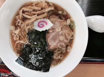 「醤油ラーメン」@らーめん さのや 東北自動車道下り佐野SA店の写真