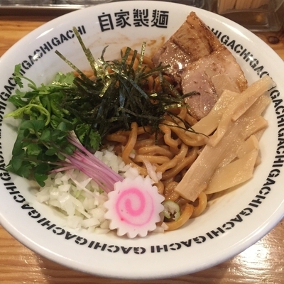 「海老油そば（￥790）」@油そば専門店 GACHIの写真