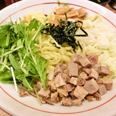 「辛味噌(大盛270ｇ)700円」@油そば 力の写真