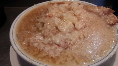 「ラーメン、脂マシ、麺少なめ、野菜少なめ」@らーめん大 池袋店の写真