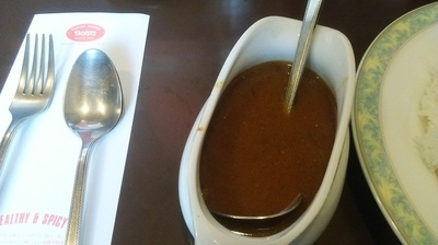 「チキンカレー 800円 ＋ 辛さ5倍 50円」@カレーハウス Bolt's 神田店の写真