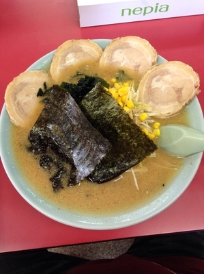 「ネギ味噌チャーシューメン」@ラーメンショップ 羽生インター店の写真