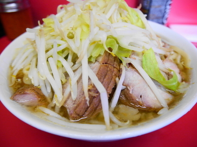 「小 脂少な目」@ラーメン二郎 千住大橋駅前店の写真