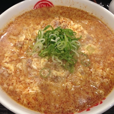 「豚骨タンタン麺 （中辛￥880）」@徳島中華そば 徳福 神田店の写真