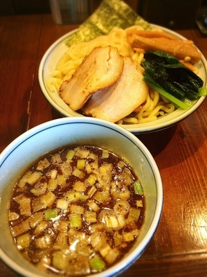 「つけ麺¥750（税別）」@麺屋 穂華の写真