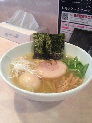 「ラーメン塩バージョン」@らーめん将貴の写真