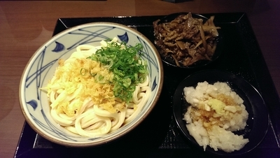 「肉鬼おろしうどん、大」@丸亀製麺 下北沢店の写真