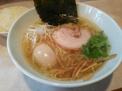 「中華そば（塩)」@らーめん将貴の写真