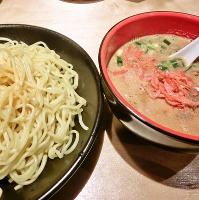 「海老吟醸つけ麺(大盛300ｇ同一料金)850円」@海老吟醸 じぱんぐ（ZIPANG） 上野駅前店の写真