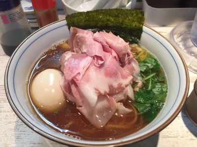 「特製煮干そば」@中華そば 四つ葉の写真