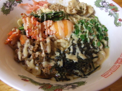 「謹製！小籠包の肉出汁混ぜそば　７５０円」@六角橋焼小籠包の写真