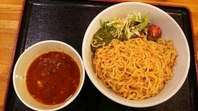 「北本トマトつけ麺(あつもり)」@やまがたらーめん きたもと屋の写真