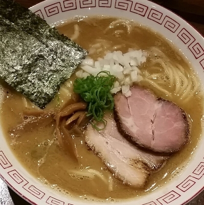 「【本日のきまぐれ】荒焚き中華そば　８００円」@中華そば 飯村製作所の写真