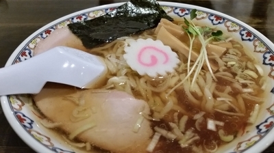 「煮干中華そば 730円」@麺や なかじの写真