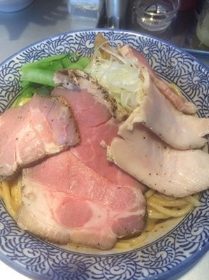 「塩油そば～春爛漫　やる気満々～」@豚骨一燈の写真