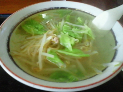 「手打ちタンメン 650円」@はまや食堂の写真