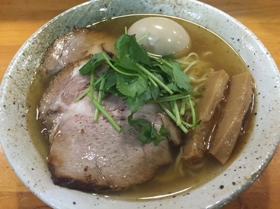 「【限定】秋の中華そば(塩)800円」@麺屋 むじゃきの写真