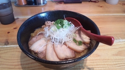 「海老出汁味噌　5枚チャーシュー　大盛り」@大公の写真