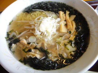 「ほたて塩らーめん」@よこはま料理 鮮菜の写真