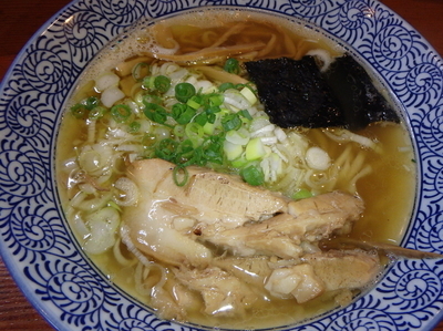 「芳醇煮干しそば(塩)(760円)バラ」@麺や 燦虎の写真