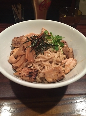 「油そば大盛り+肉増し」@油そば 伊太郎の写真