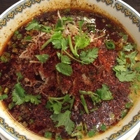 汁あり担々麺 辛痺増し増し