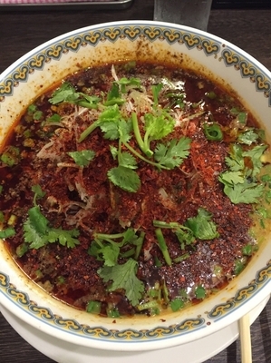 「汁あり担々麺 辛痺増し増し」@雲林坊 秋葉原店の写真