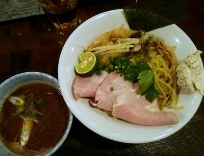 「【限定】創作麺 秋刀魚と秋茄子 （150930）」@麺や 庄のの写真