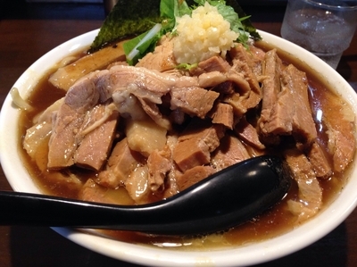 「濃厚海老油ラーメン  ＋ チャーシュー」@葉月直系 きりきり舞の写真