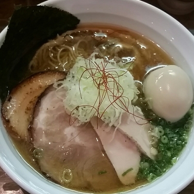 「【木曜限定】味玉平子煮干らーめん８５０円＋チャーシュー２種」@麺や 飛来の写真