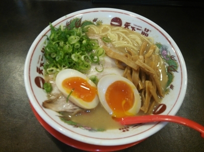 「豚トロチャーシューメン_こってり」@天下一品 川中島店の写真